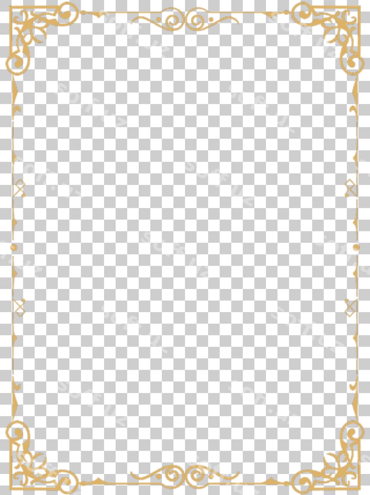 Chiroyli oltin ramka dizayni | Elegant gold frame design