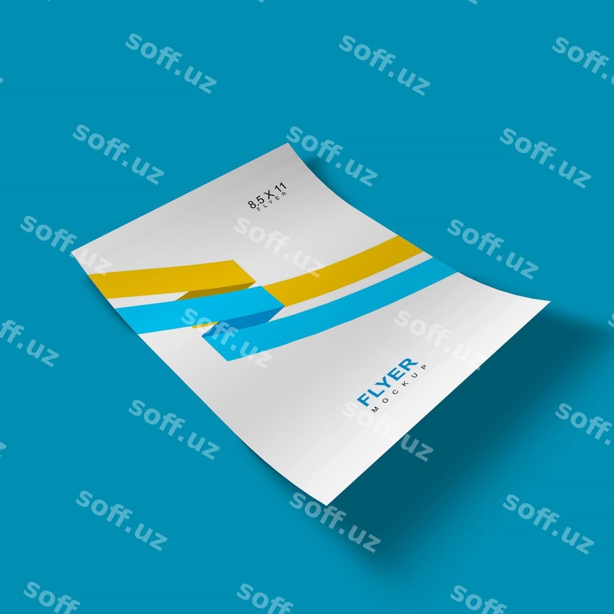 Nafis oddiy flayer maketi | Elegant simple flyer mockup
