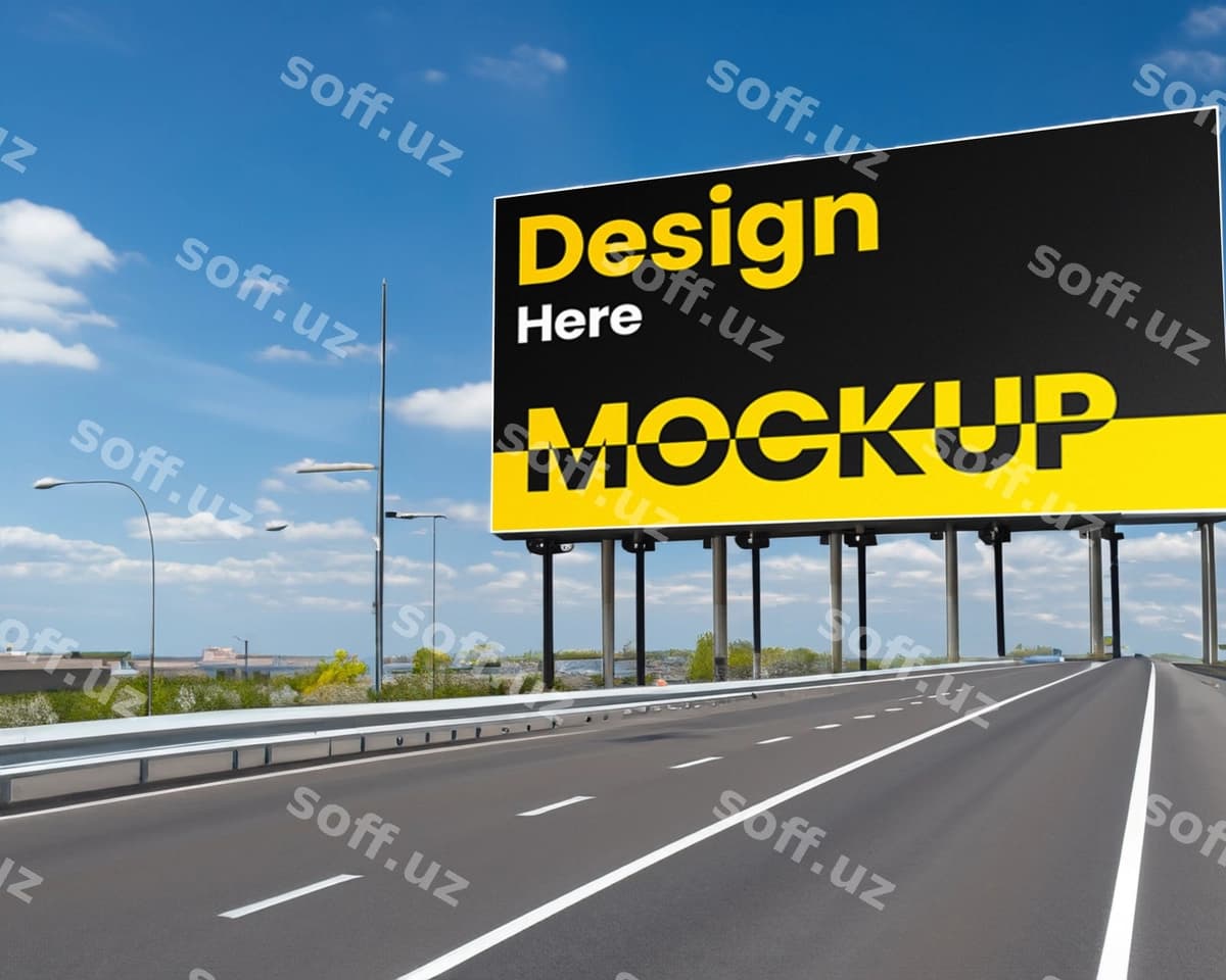 Bo'sh billboardlar shahri | Empty billboard city