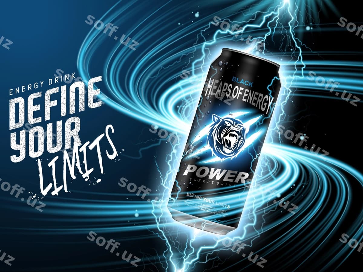 Energiya ichimlik reklamasi | Energy drink ad