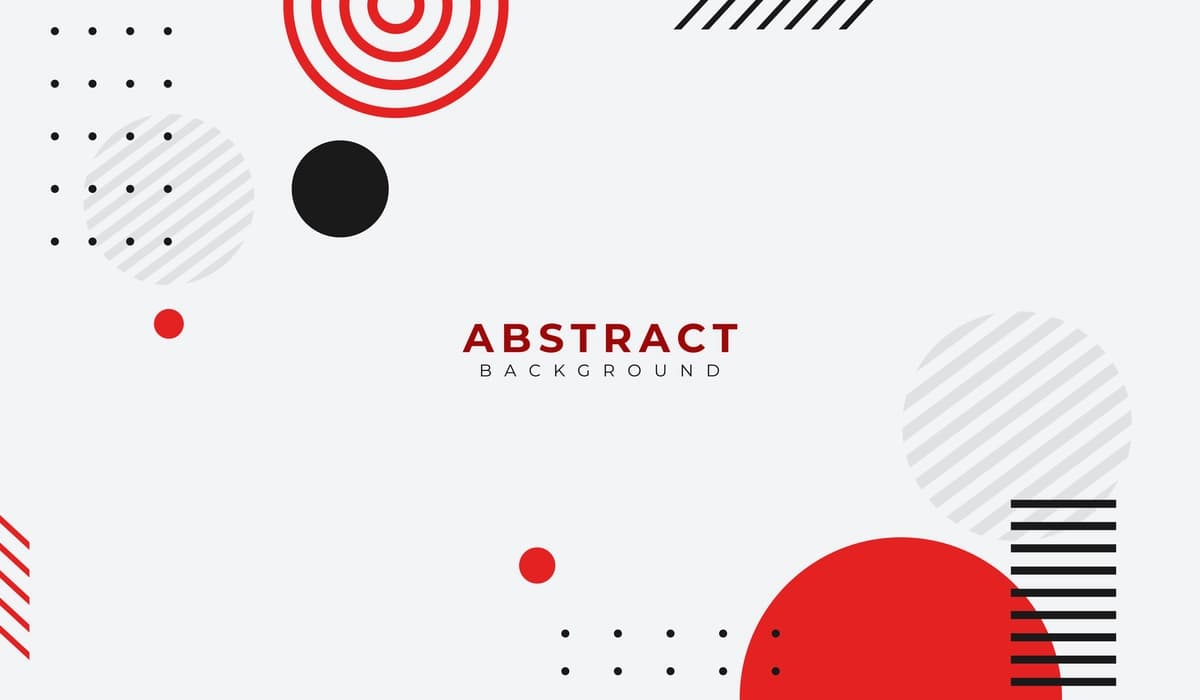 Qizil qora mavhum geometrik fon vektor tasviri | Red black abstract geometric background vector illustration