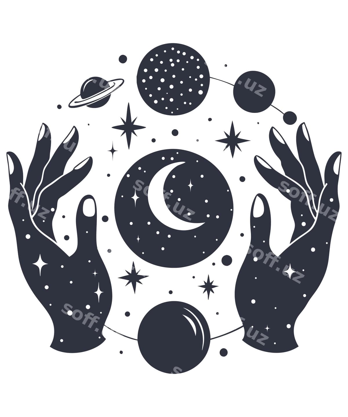 Ayol qo'llari mistik | Female hands mystical