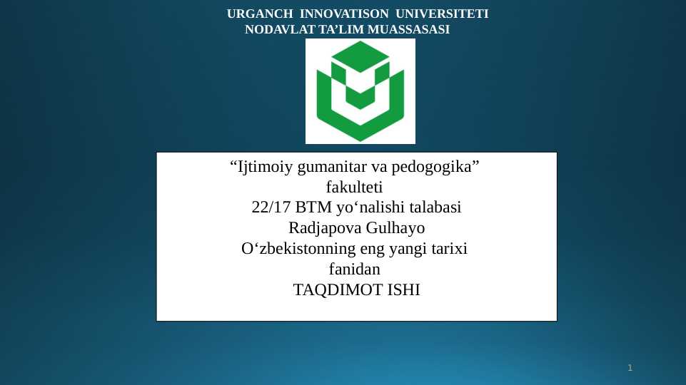 Product slide 1
