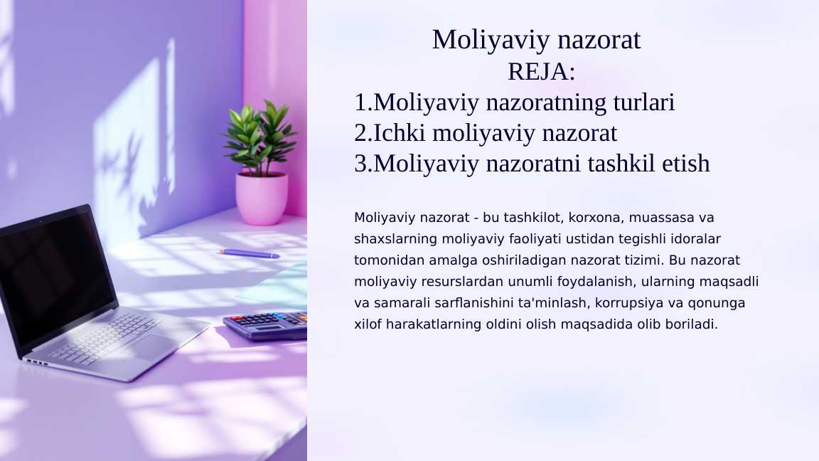 Moliyaviy nazorat