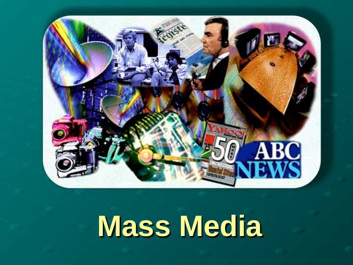 Mass Media