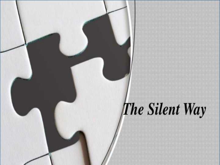 silent way method