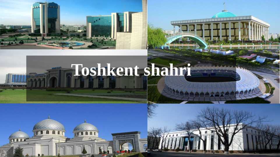 Toshkent shahri