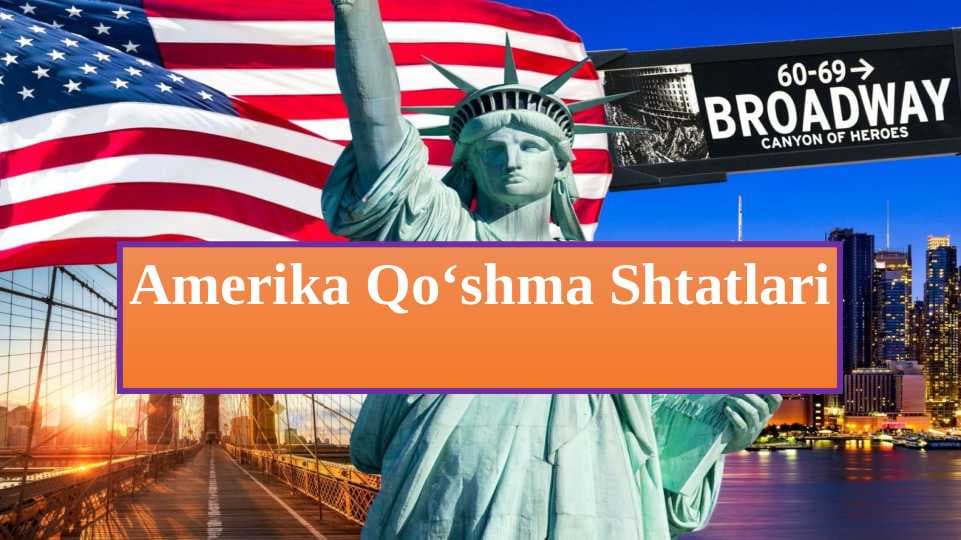 Amerika Qo‘shma Shtatlari