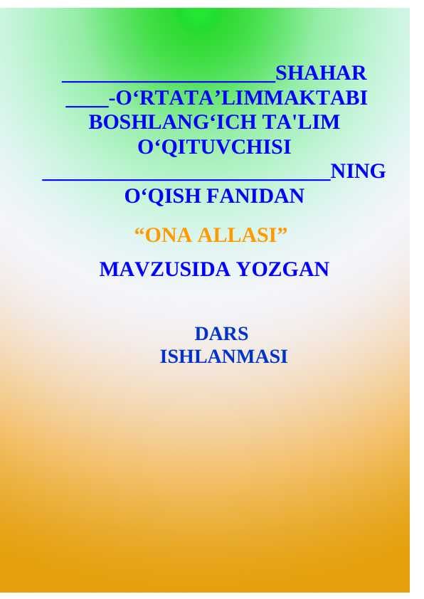 ONA ALLASI
