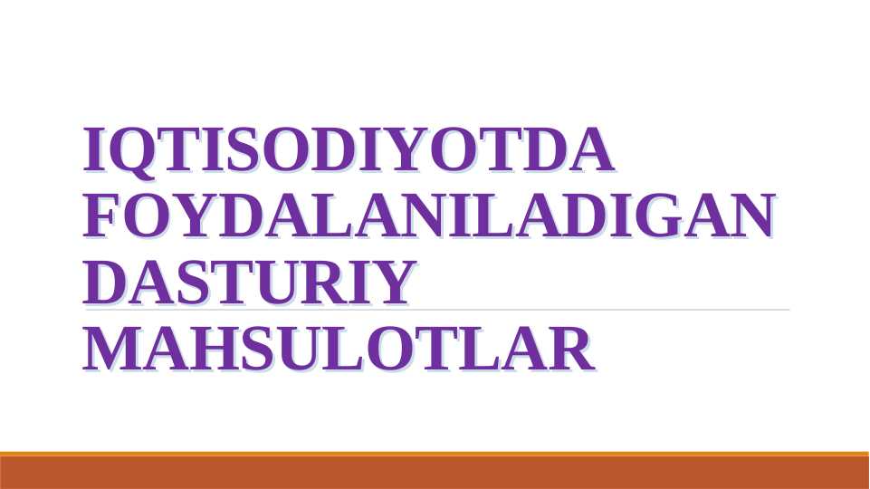 Product slide 1