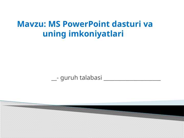 Product slide 1