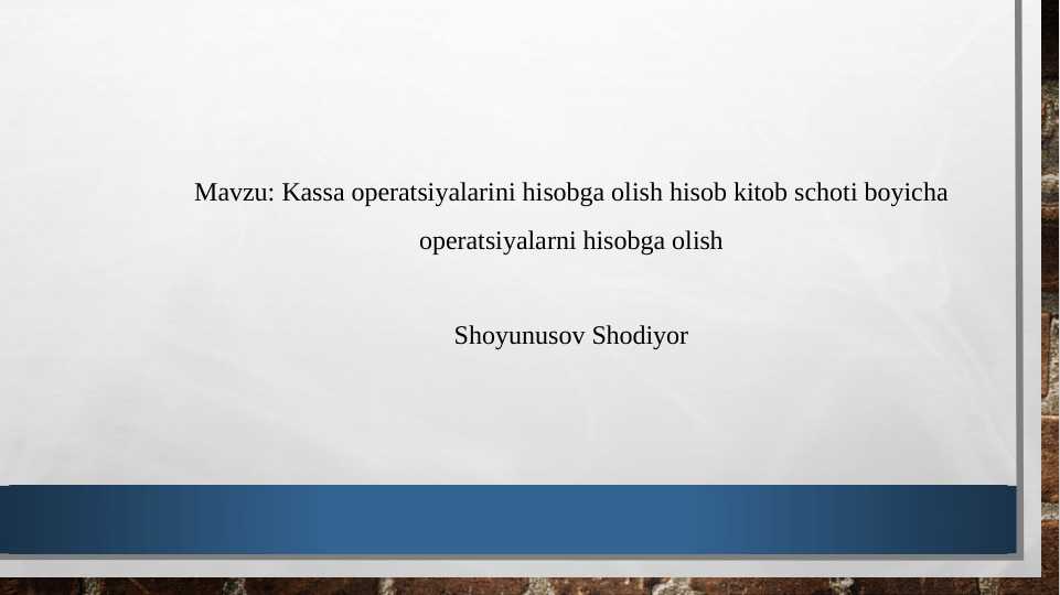 Product slide 1