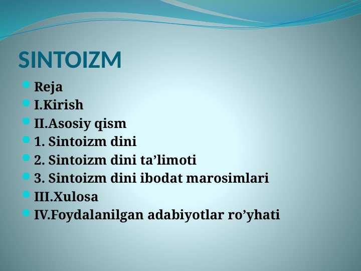 sintoizm