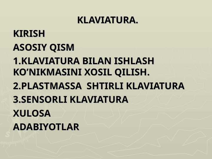 KLAVIATURA