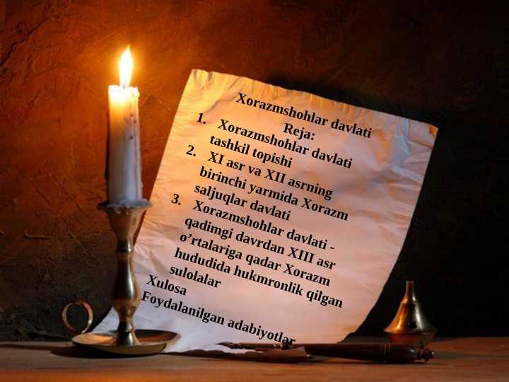 Xorazmshohlar davlati