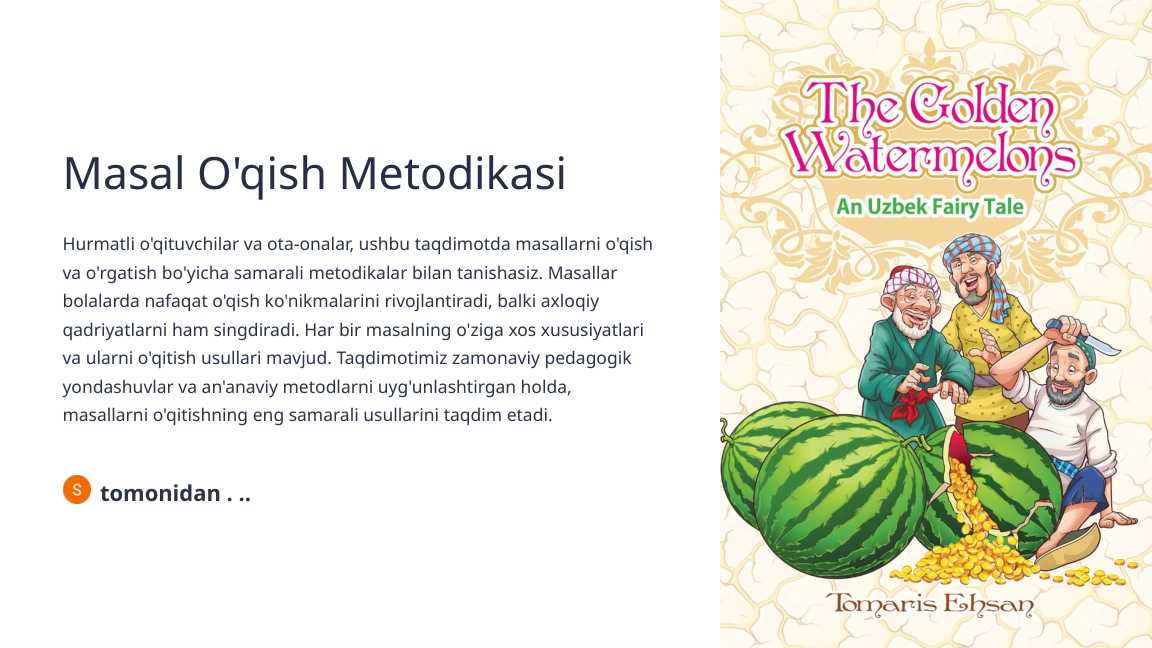 Masal O'qish Metodikasi