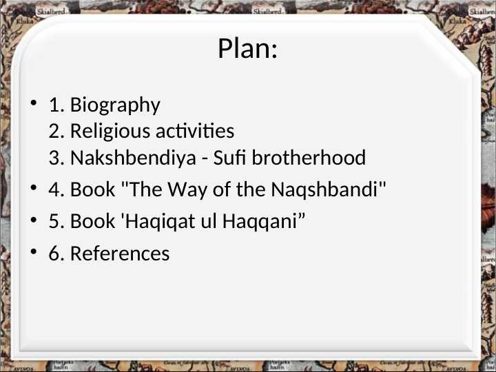 Plan