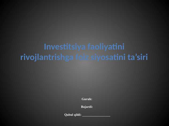 Product slide 1