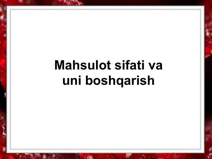 Product slide 1