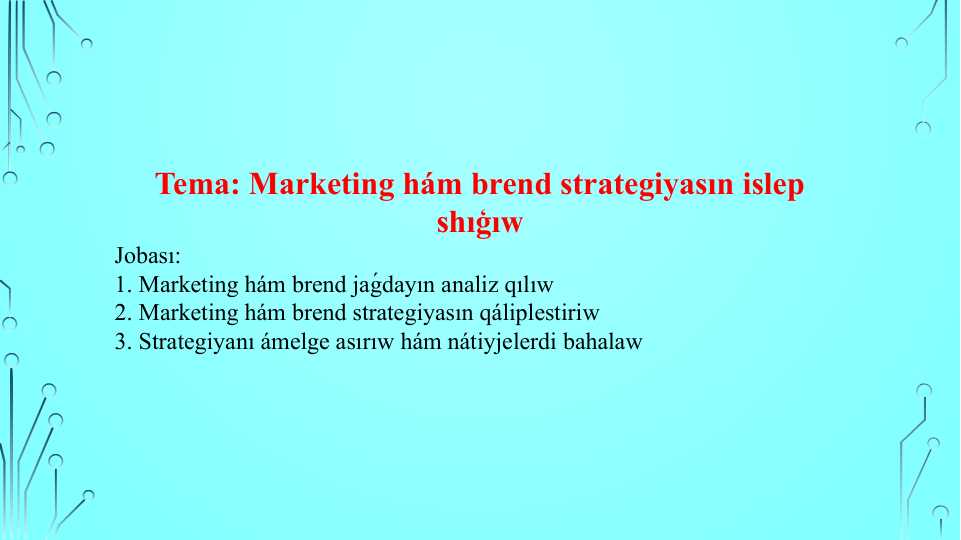 Product slide 1