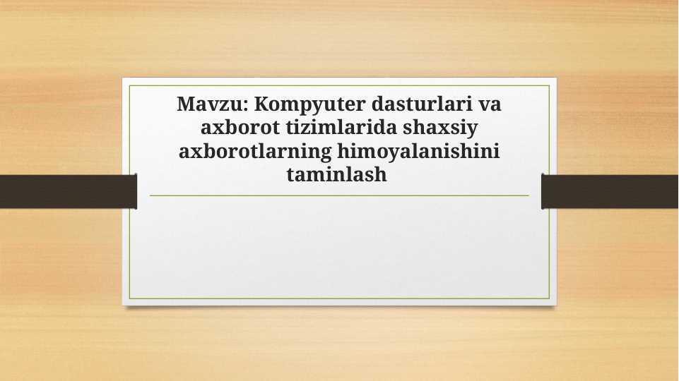 Product slide 1