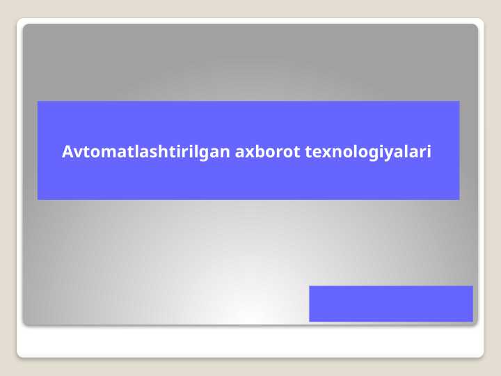 Product slide 1
