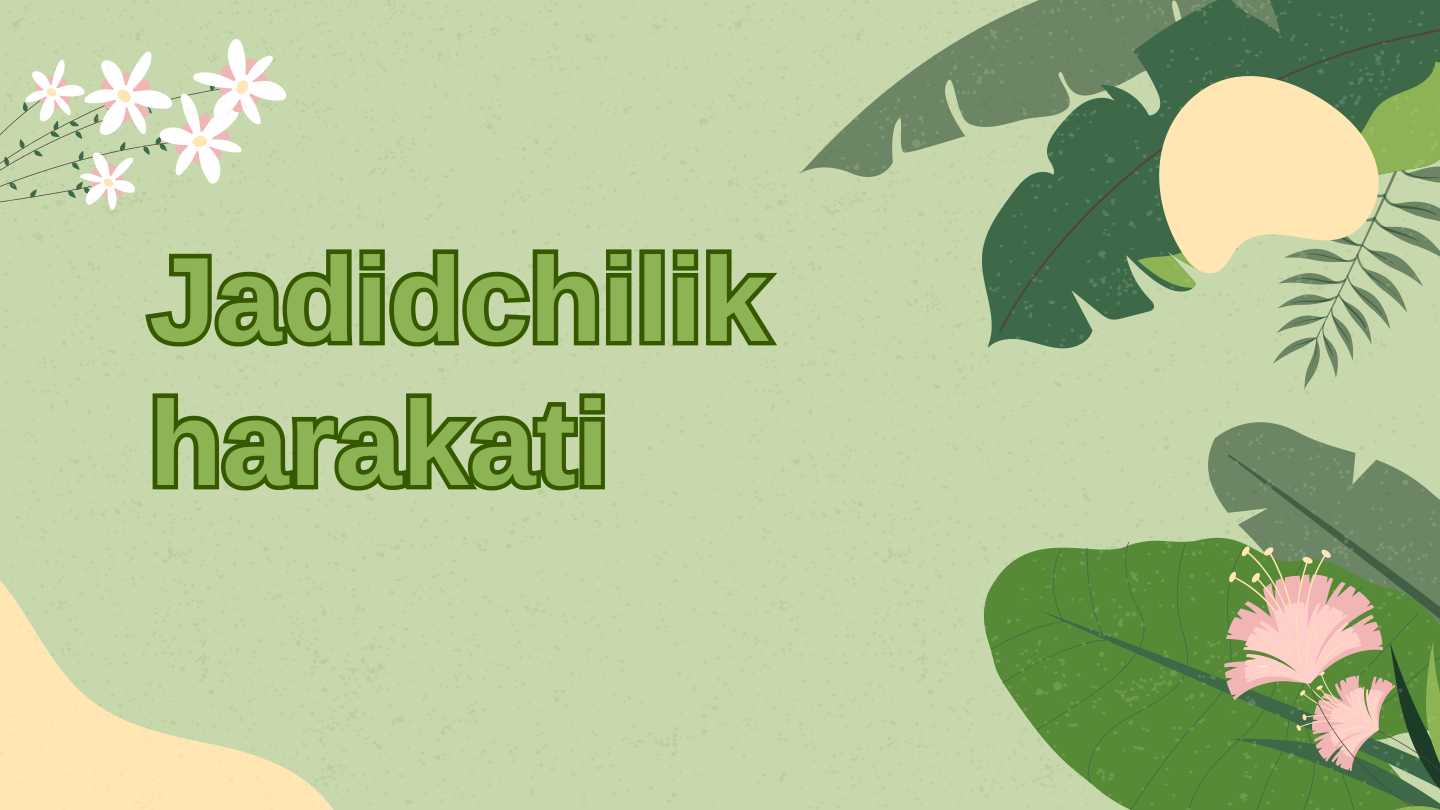 Jadidchilik harakati
