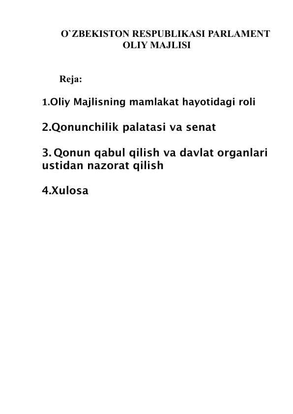 Oliy Majlis