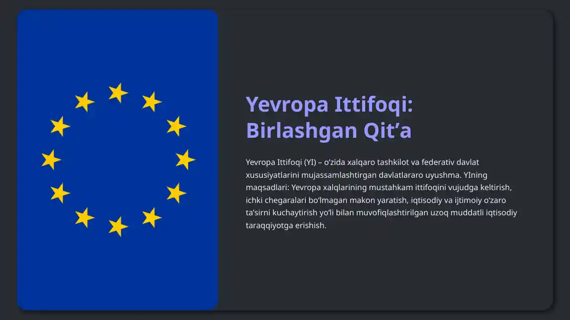 Yevropa Ittifoqi