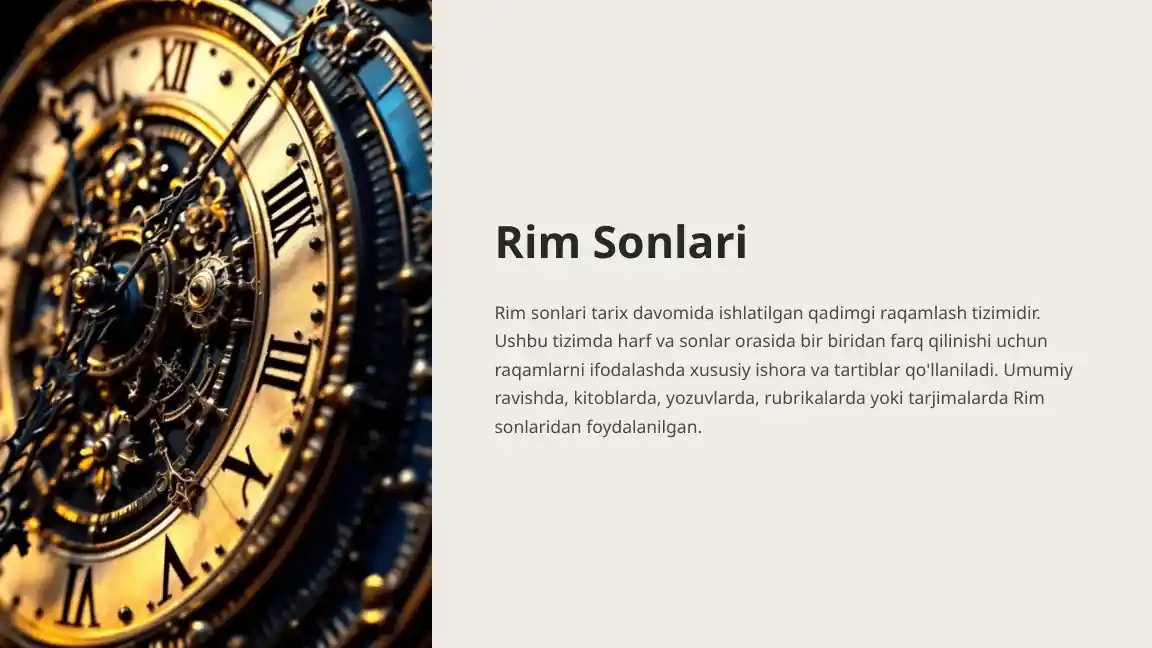 Rim Sonlari