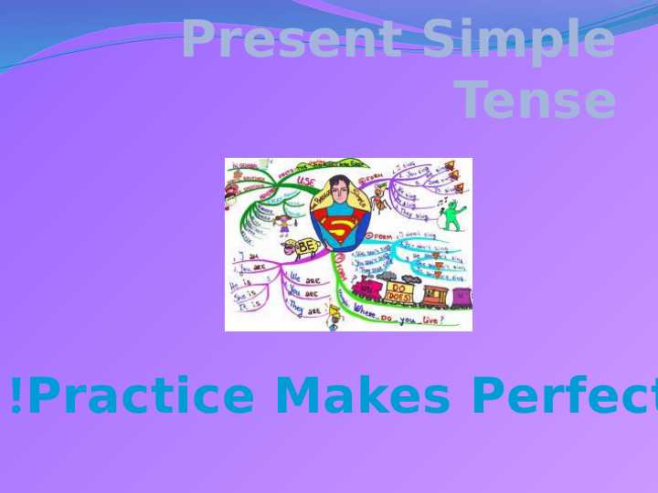 Present simple tense
