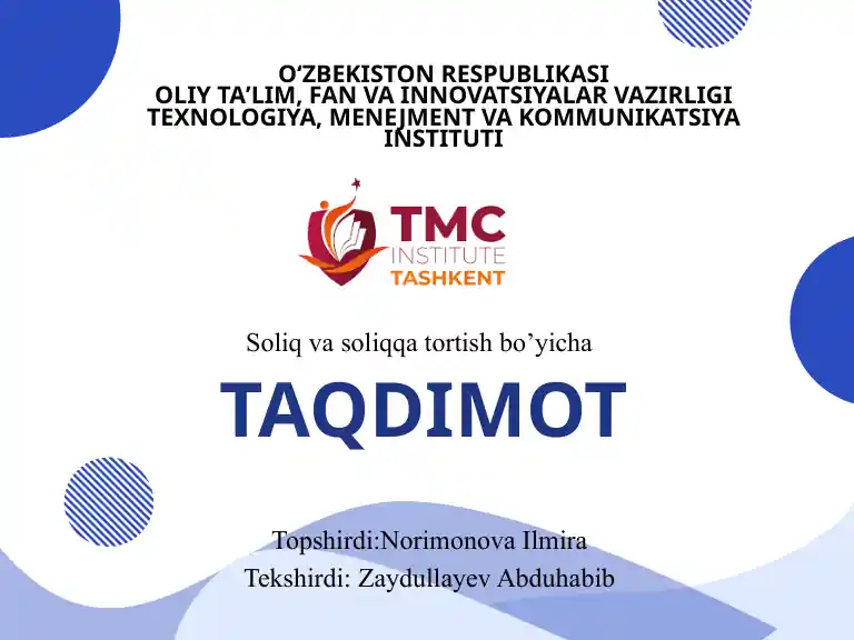 Kameral soliq tekshiruvi