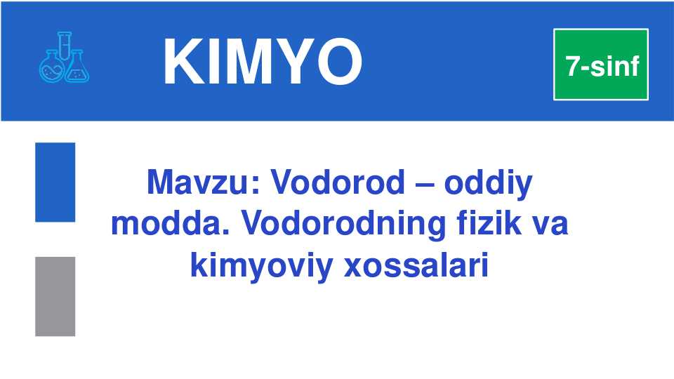 Vodorod oddiy modda