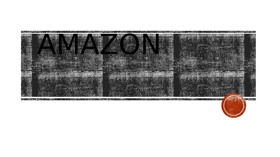 Amazon kompaniyasi pptx