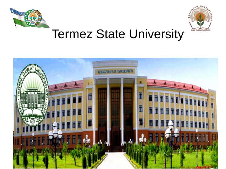 Termez State University