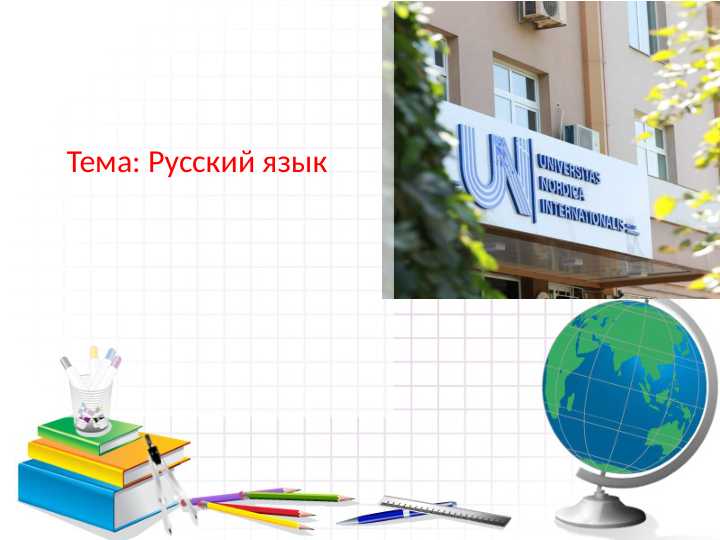 Русский язык