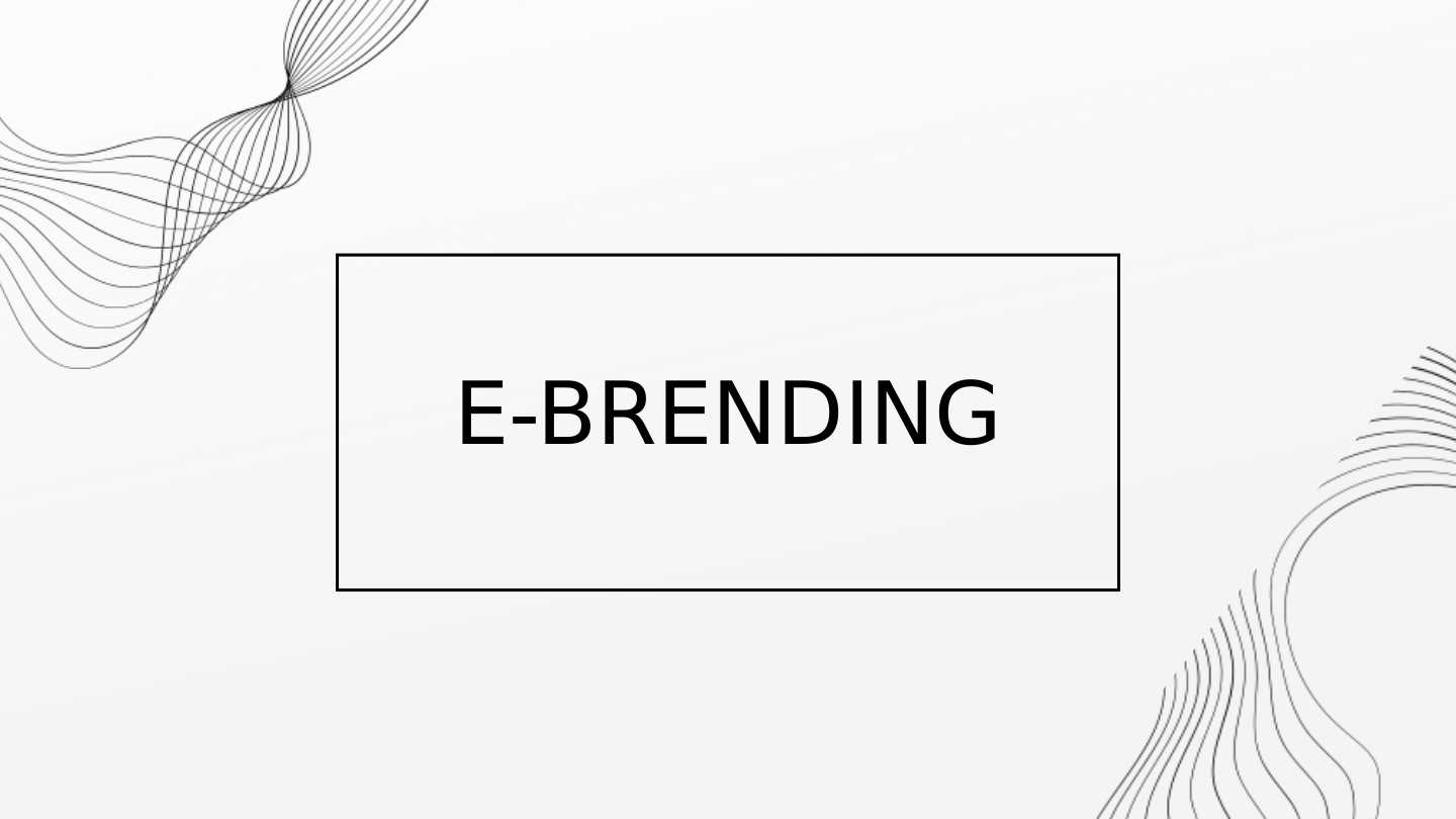 E-BRENDING
