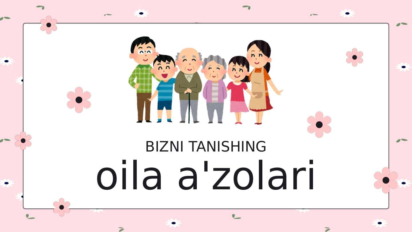 Oila a'zolari