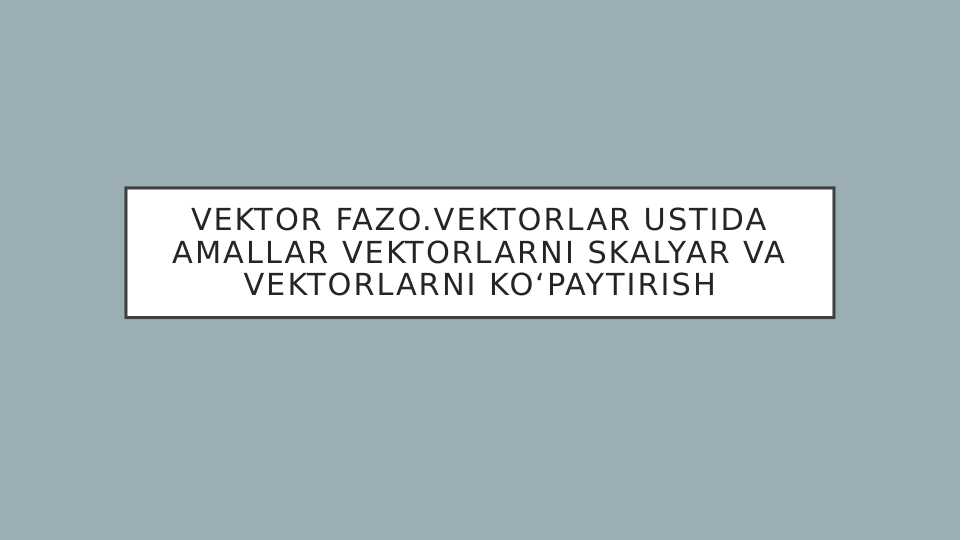 Product slide 1