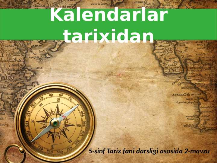 Kalendar tarixi