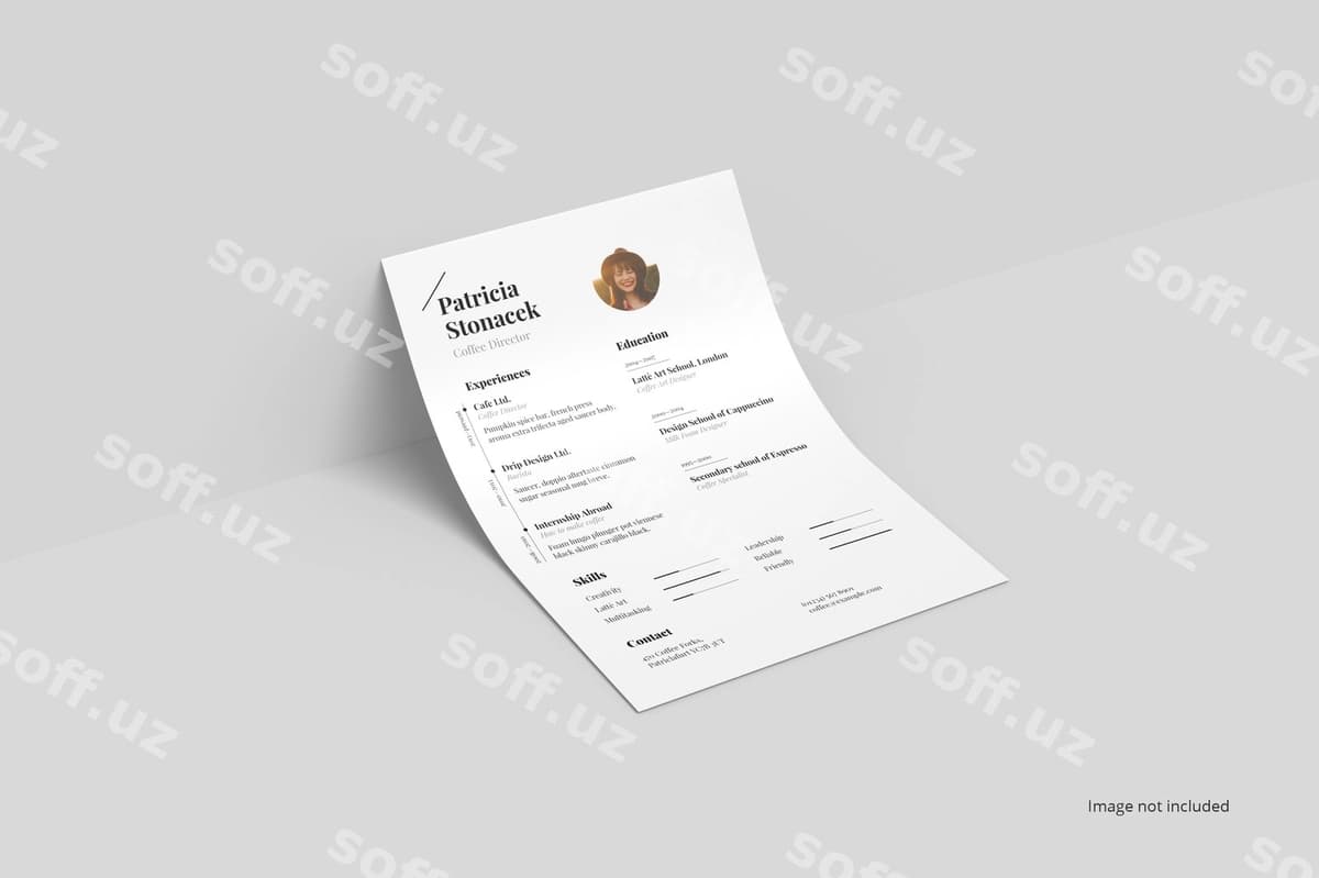 Flyer namuna dizayn chiqarishi | Flyer mockup design rendering