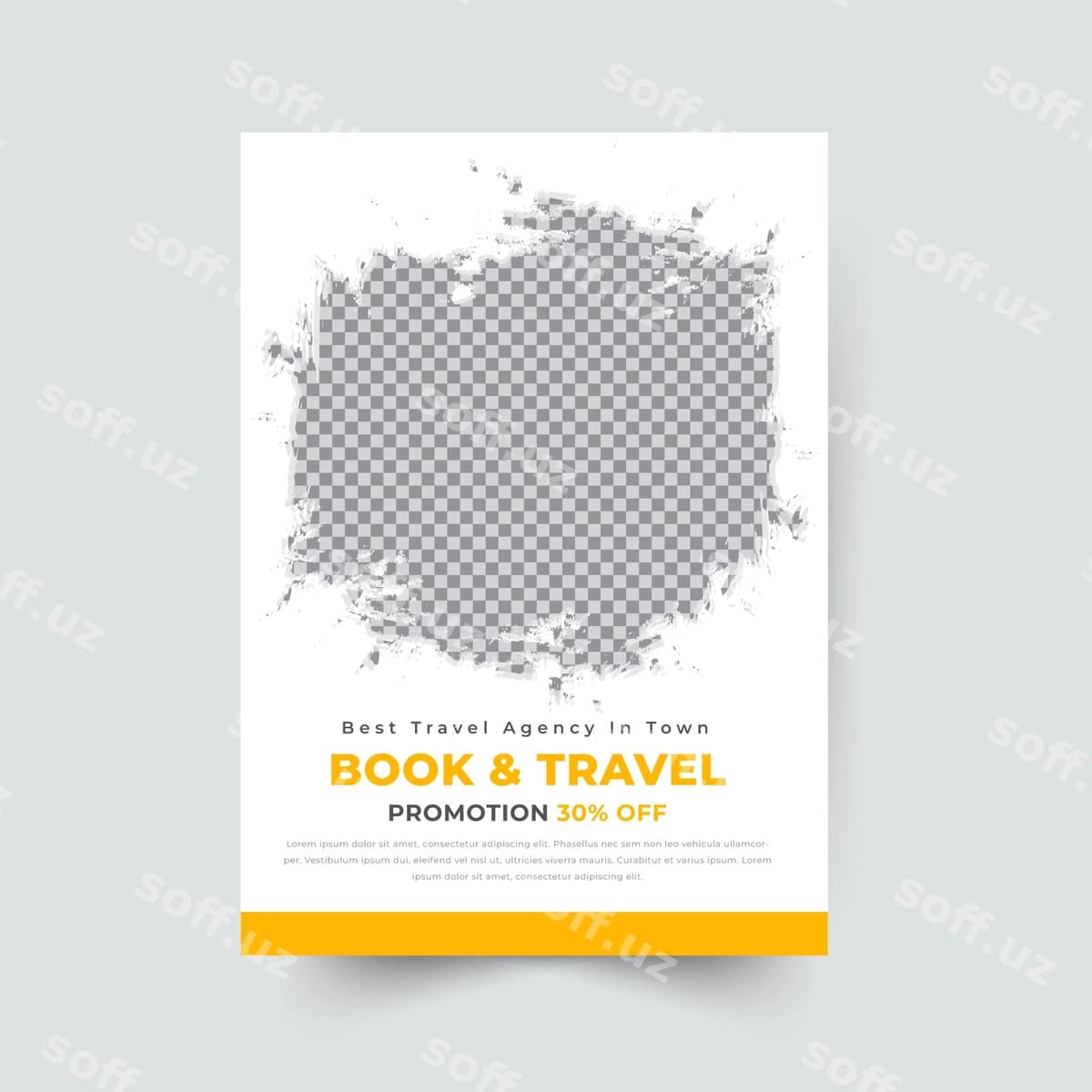 Flyer sayohat reklamasi | Flyer travel promotion