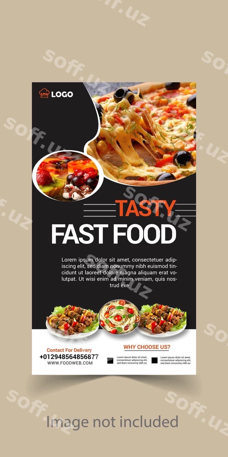 Ovqat hikoya dizayni | Food story design