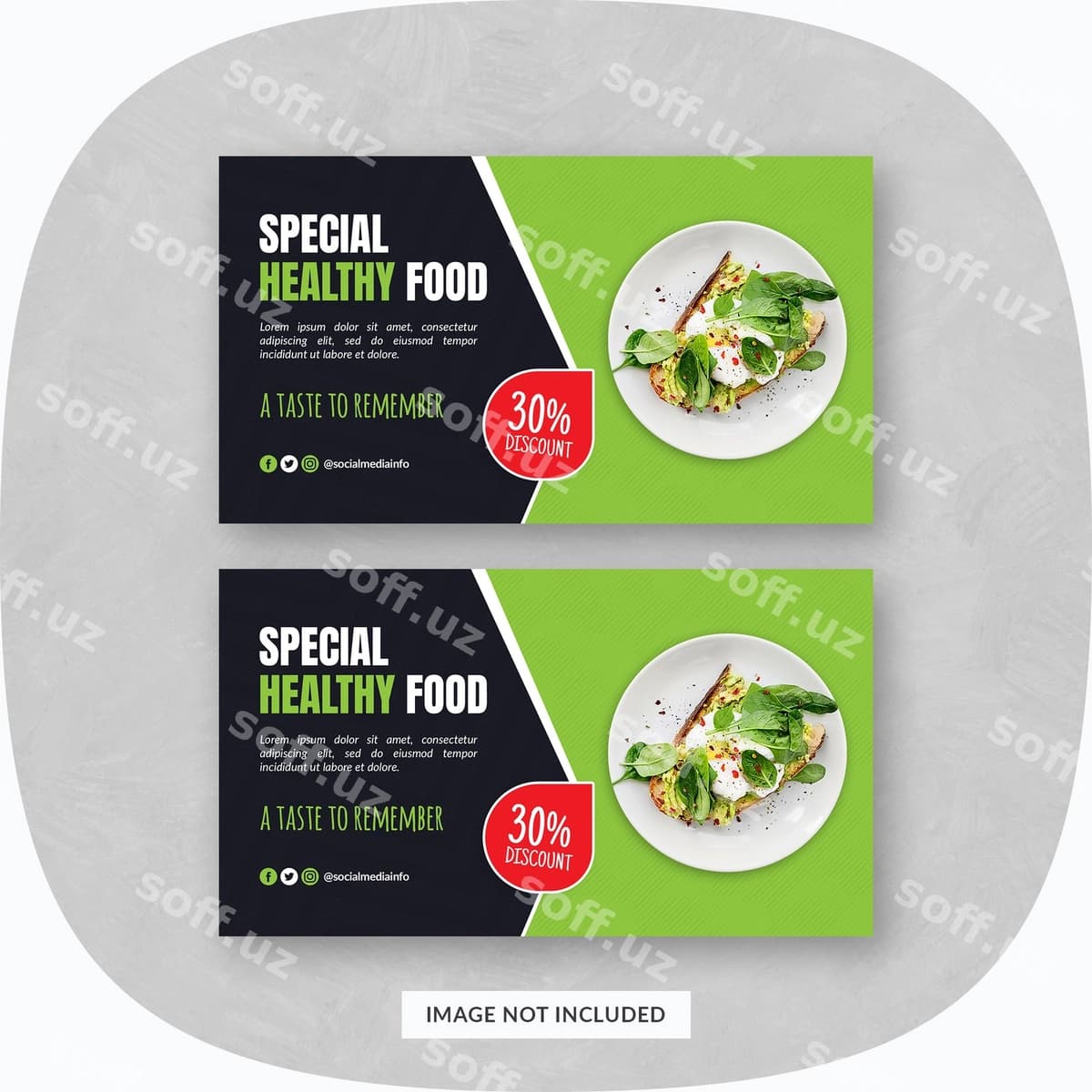 Ovqat tarmoqi baneri | Food web banner