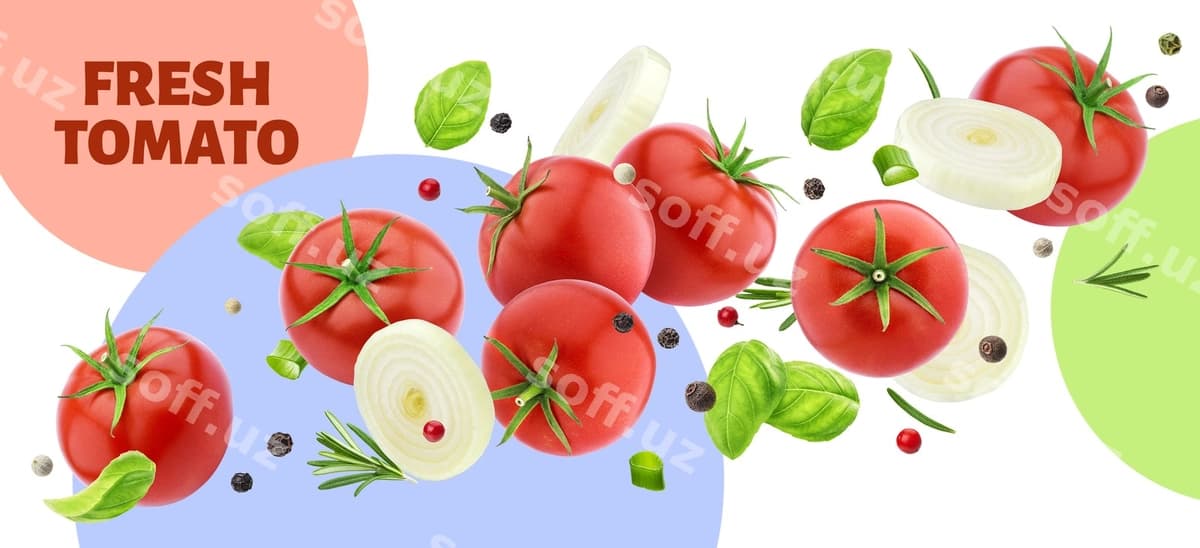 Taze pomidor banner | Fresh tomato banner