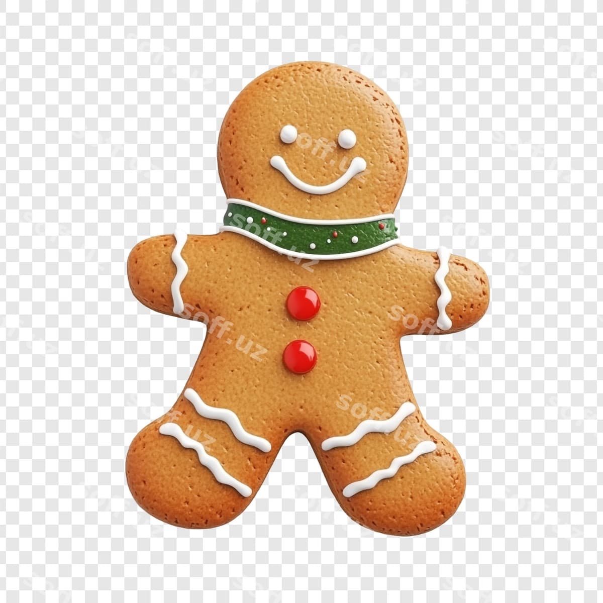Zirvak adam Yangi yil shirinligi | Gingerbread man christmas cookie