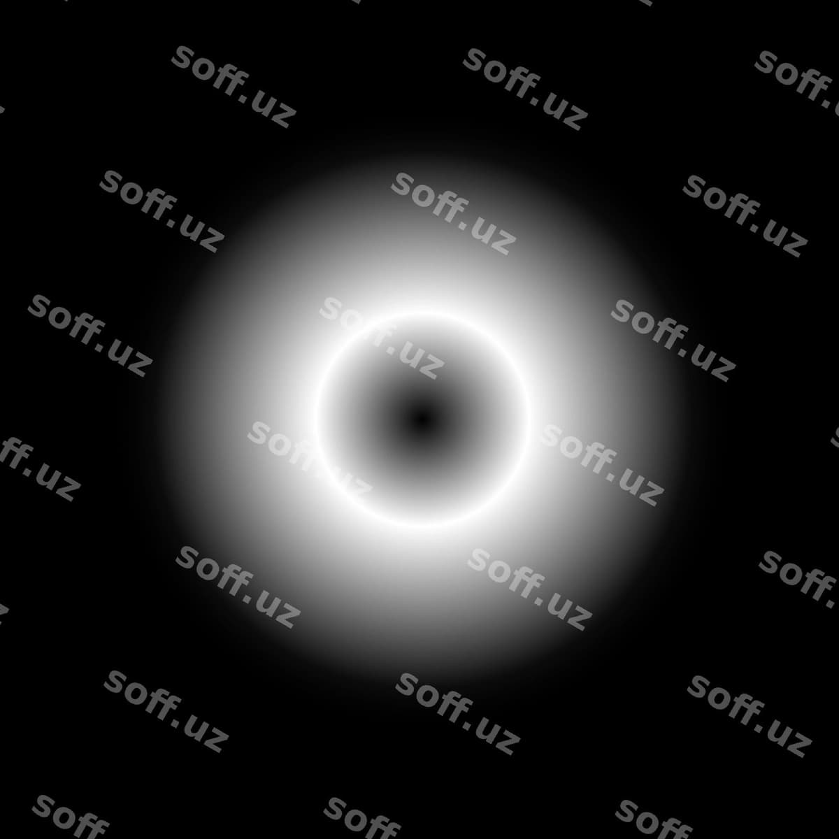 Yorqin halo effektli qora fon | Glowing halo effect black backdrop