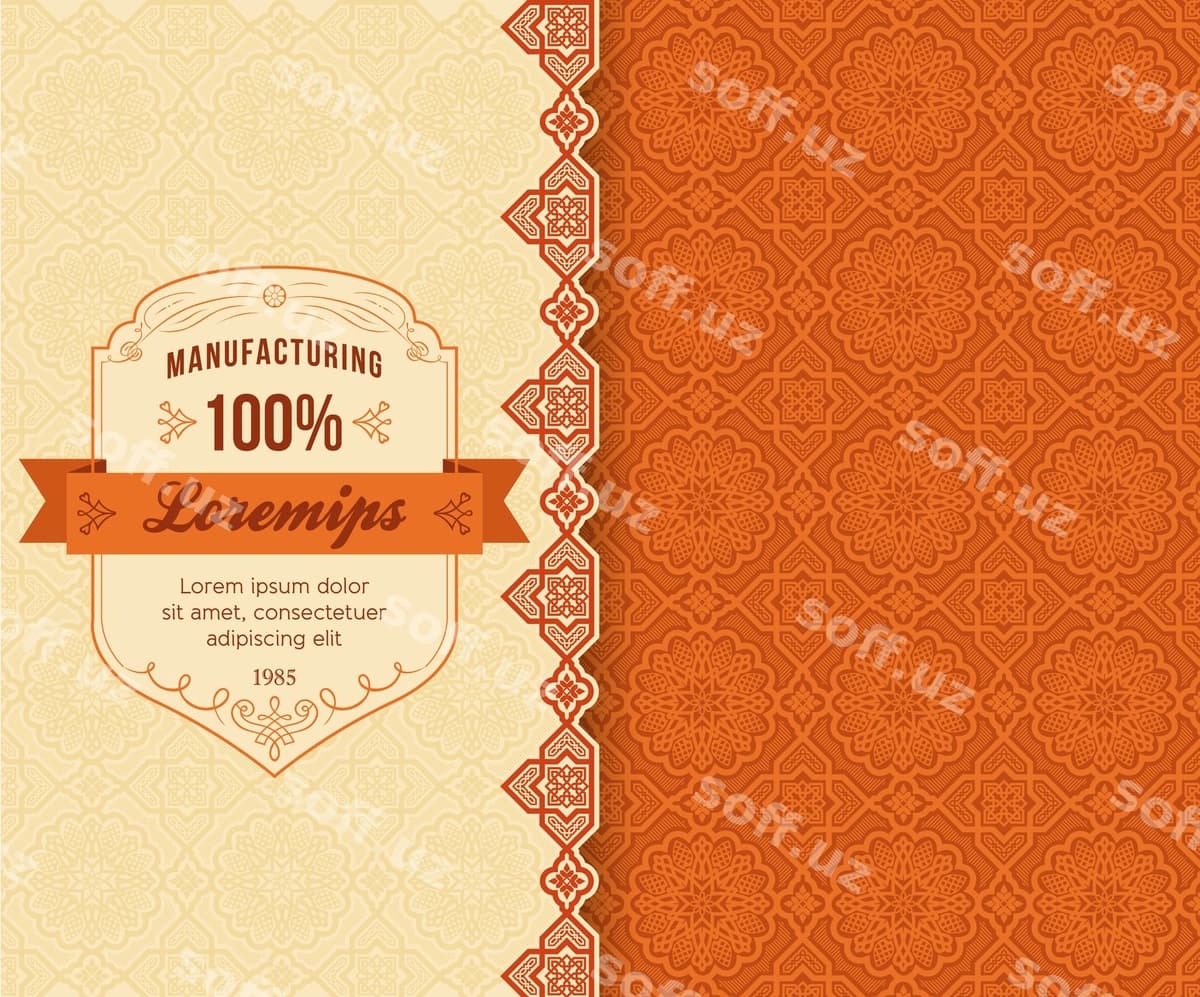 Taklifnoma shabloni — tabrik kartochkasi | Greeting card invitation template