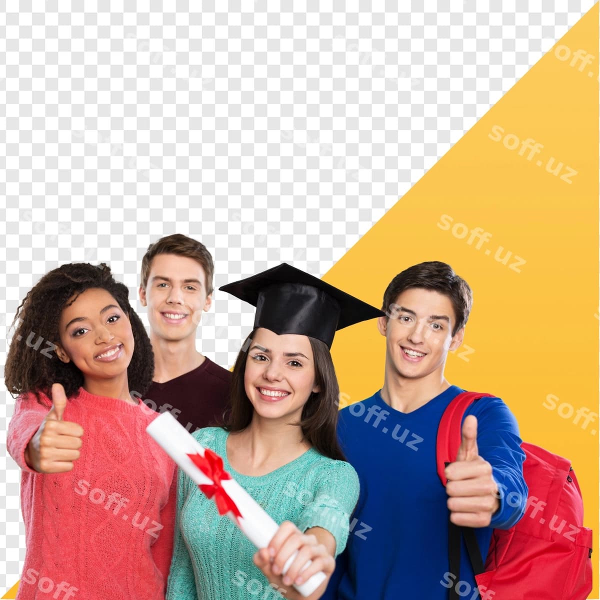 Guruh baxtli bitiruvchilari | Group happy graduates