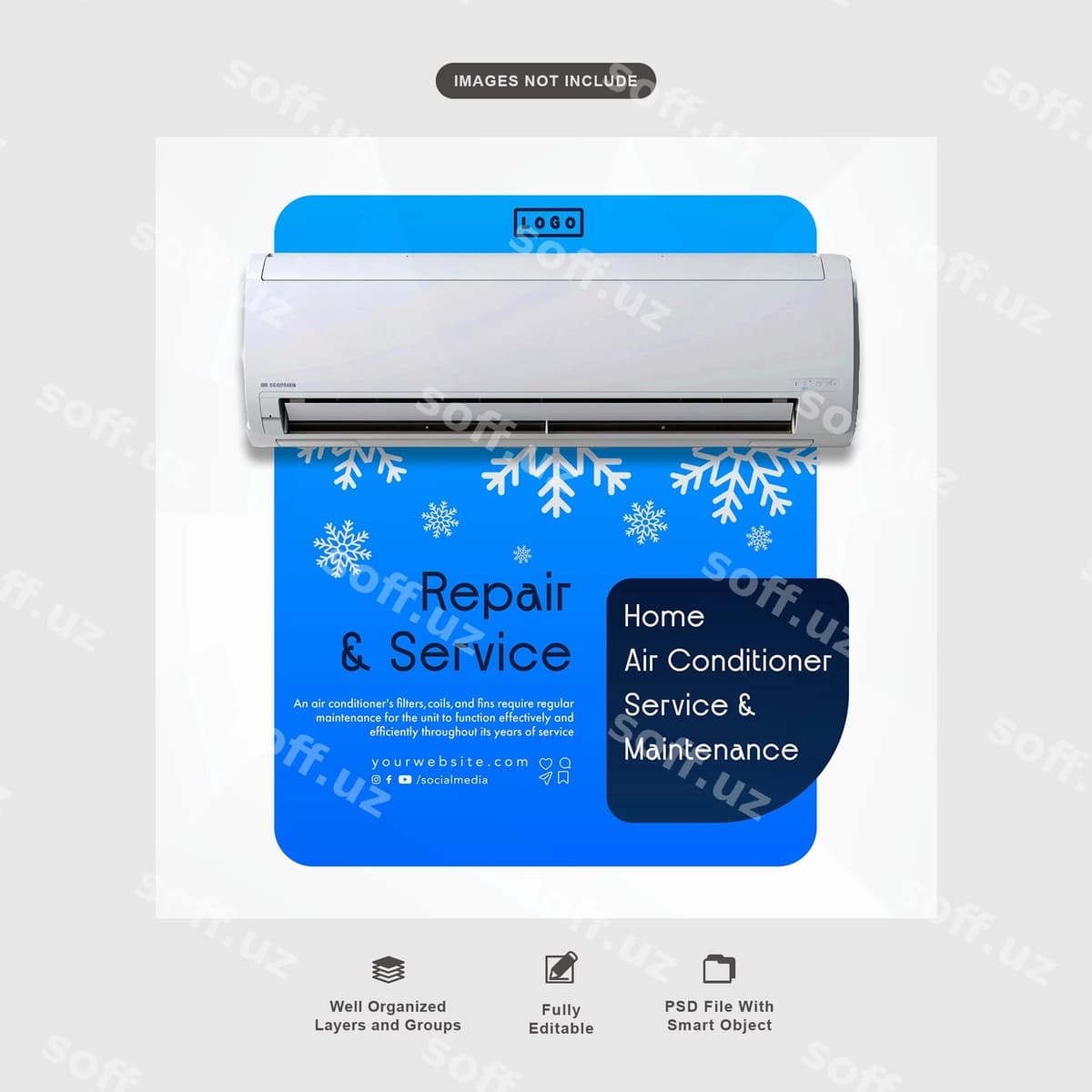 Uy konditsioner ta'mir xizmati | Home air conditioner repair service